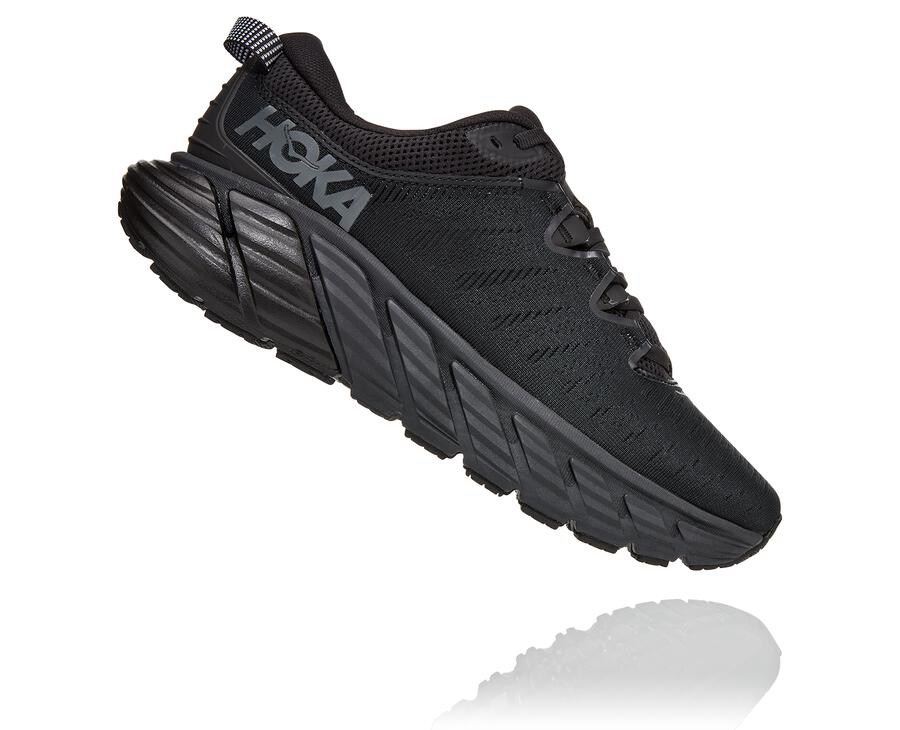 Chaussure Running Hoka One One Gaviota 3 Femme - Noir - BXS-341580